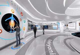 嘉兴体能健身3D打印定制地板结构